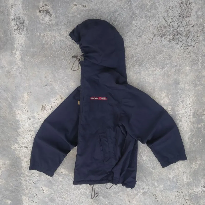 WHO.A.U Gorpcore Casual Track jacket Pria navy black photo 1