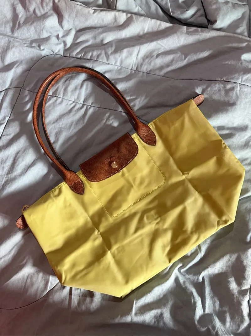 longchamp le pliage pistachio large photo 1