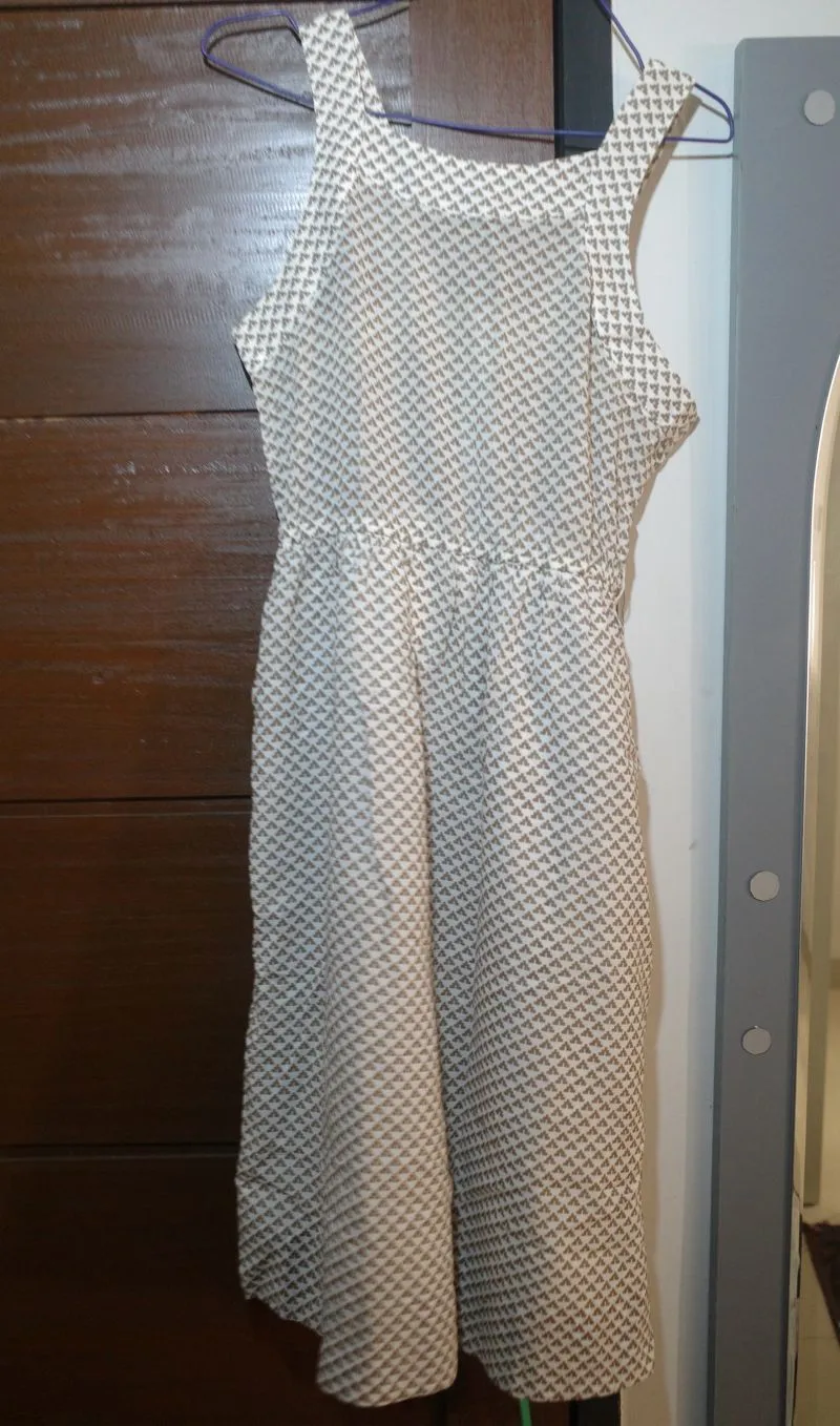 Vintage Casual dress Wanita brown photo 1