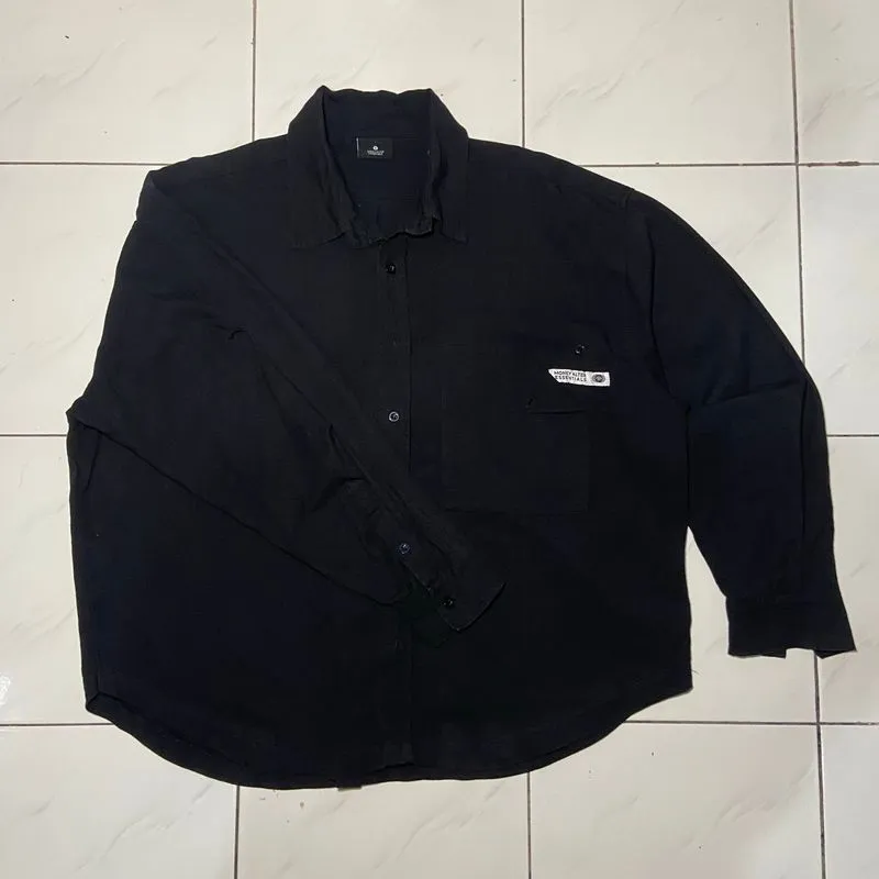 Kemeja Oversize Button Pocket photo 1