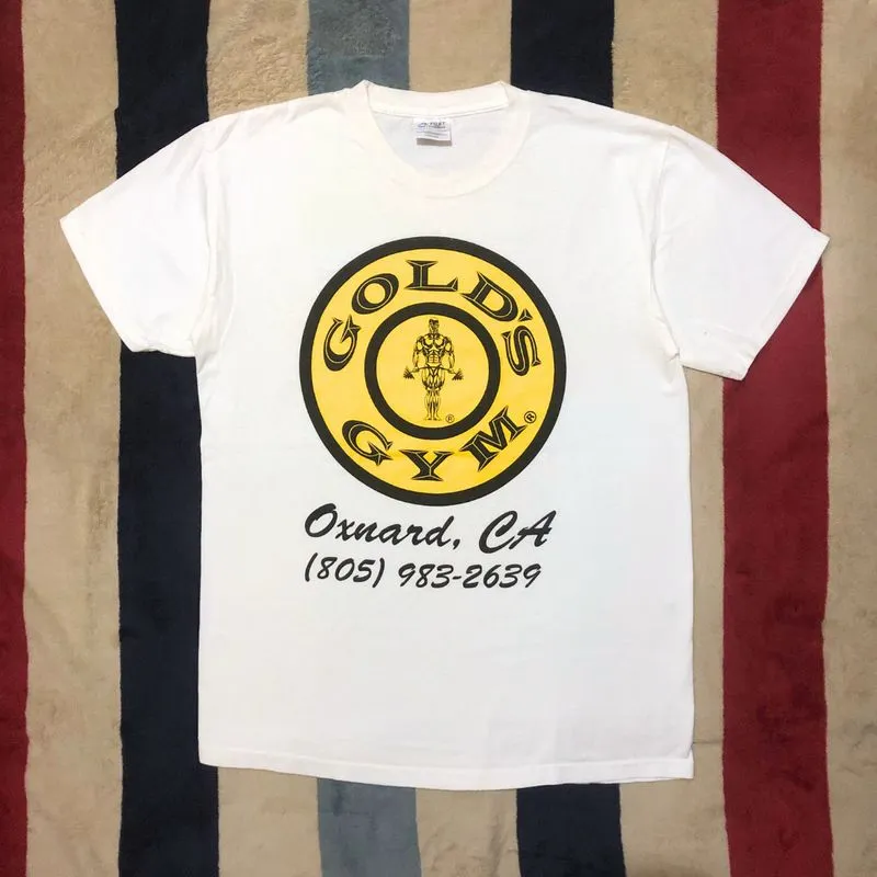 Vintage Gold’s Gym Oxnard, CA T-Shirt photo 1