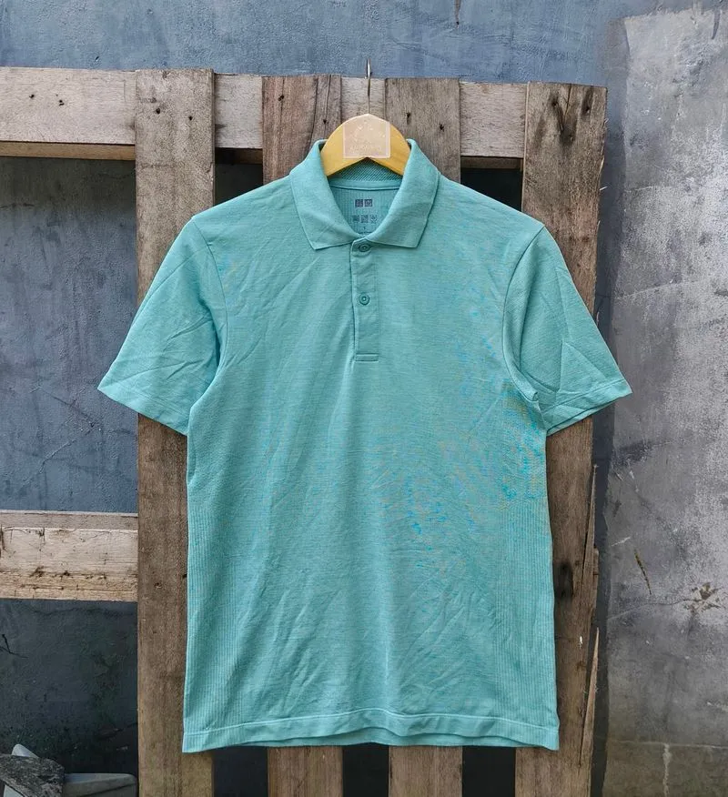 Polo shirt uniqlo dry ex photo 1