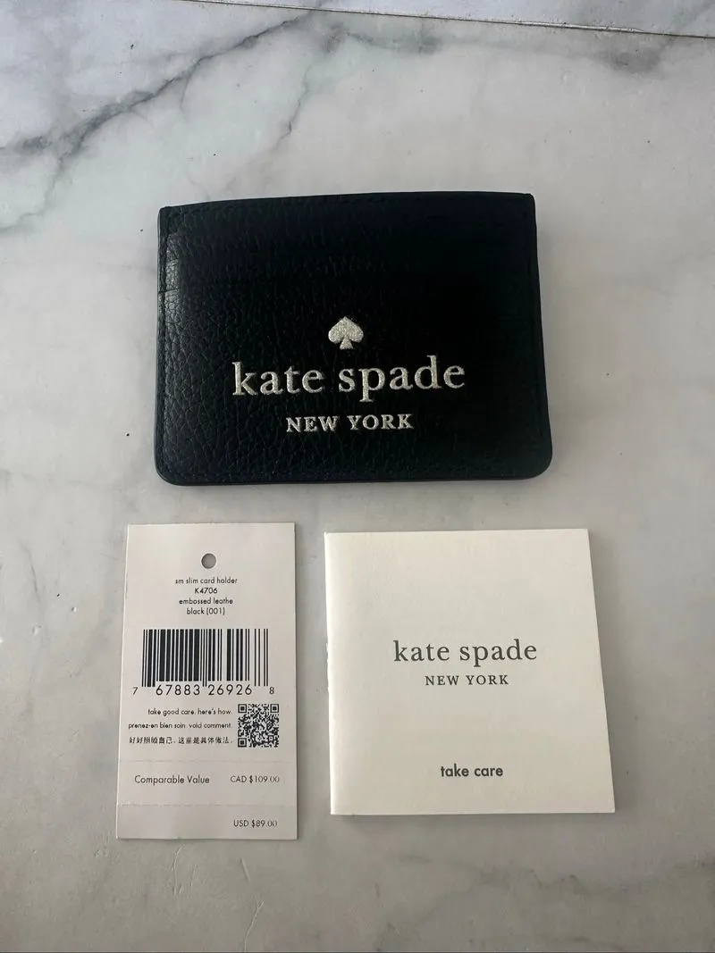 Card Holder KS black preloved photo 1