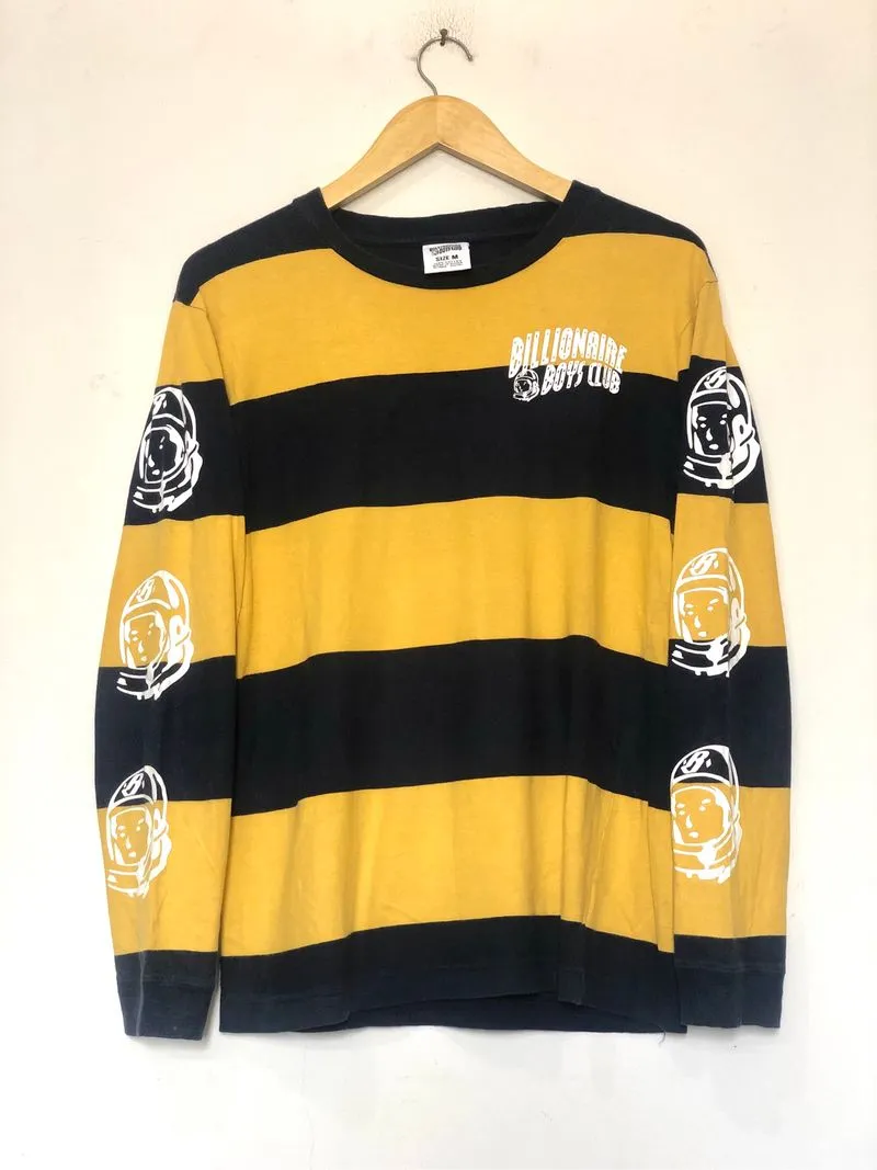 Billionaire Boys Club Long Sleeve Stripped Shirt Spellout photo 1