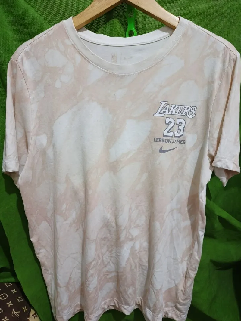 Kaos Nike x NBA Lakers 23 Lebron James Original 100% photo 1