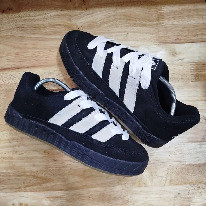 Adidas Casual Sneakers Pria white black photo 1
