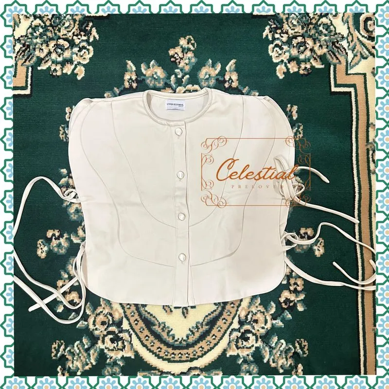 VEST IVORY/CREAM photo 1