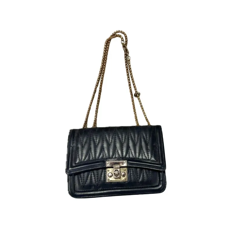 black shoulder bag photo 1