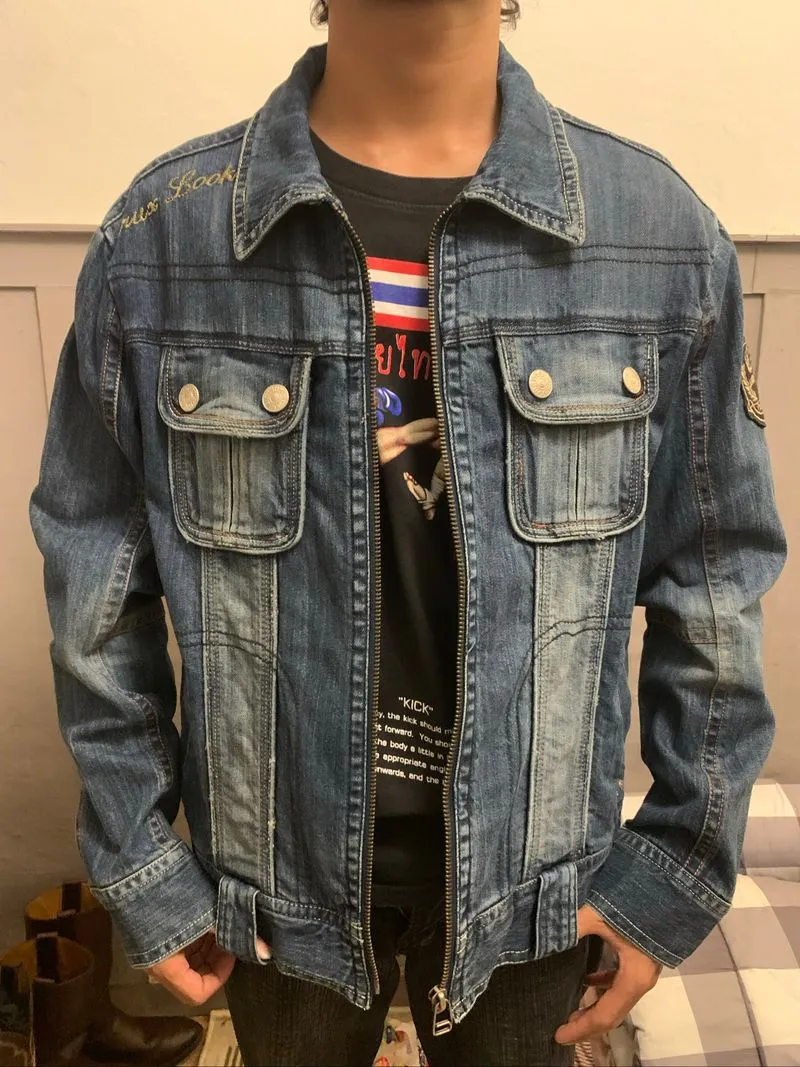 Jaket Denim Crux photo 1