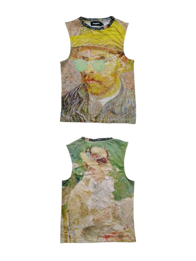 Desigual Streetwear Y2K Shirt Wanita cream photo 1