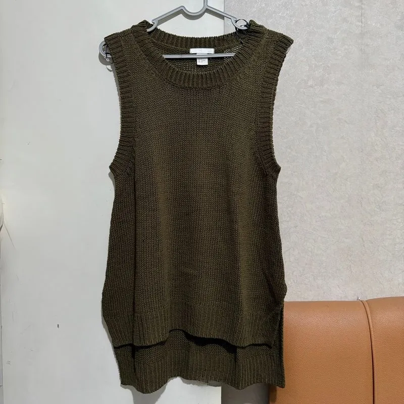 GREEN KNIT DRESS photo 1