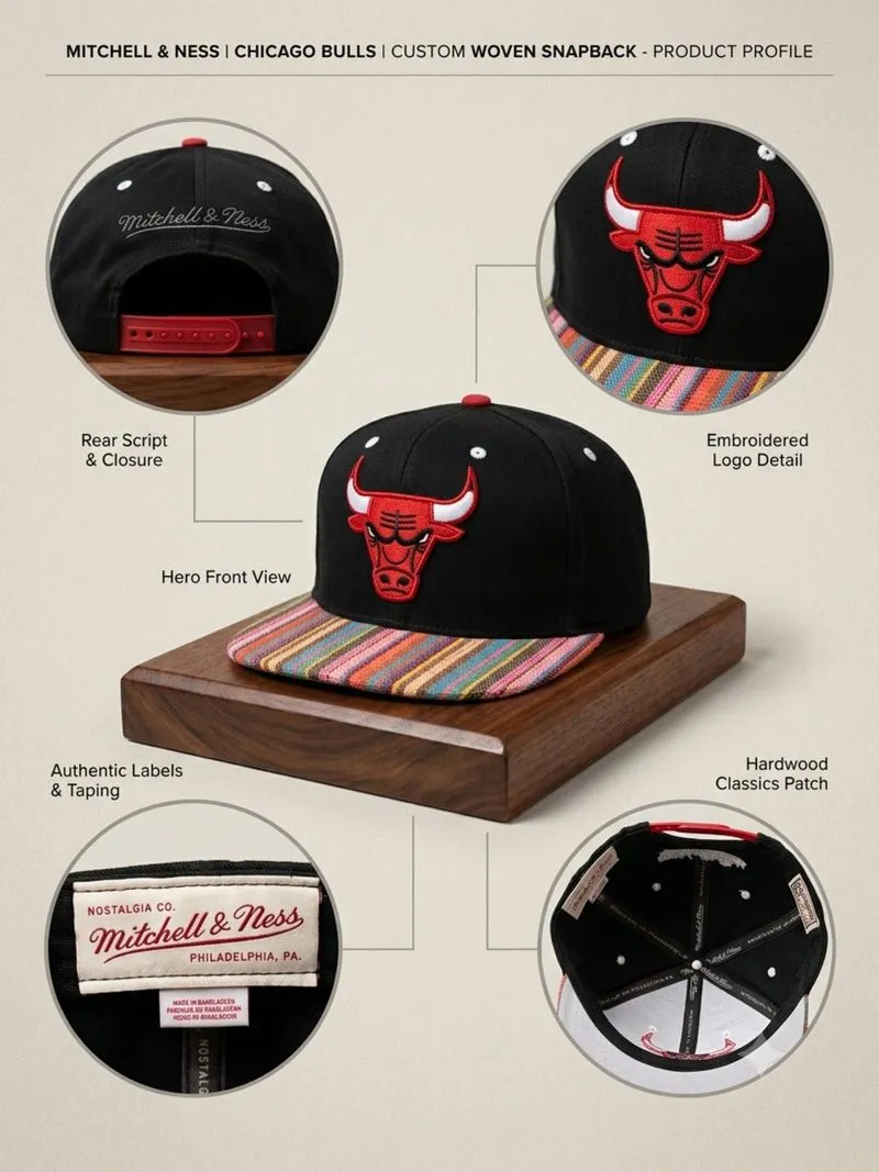 Mitchellandness Chicago Bulls Snapback photo 1