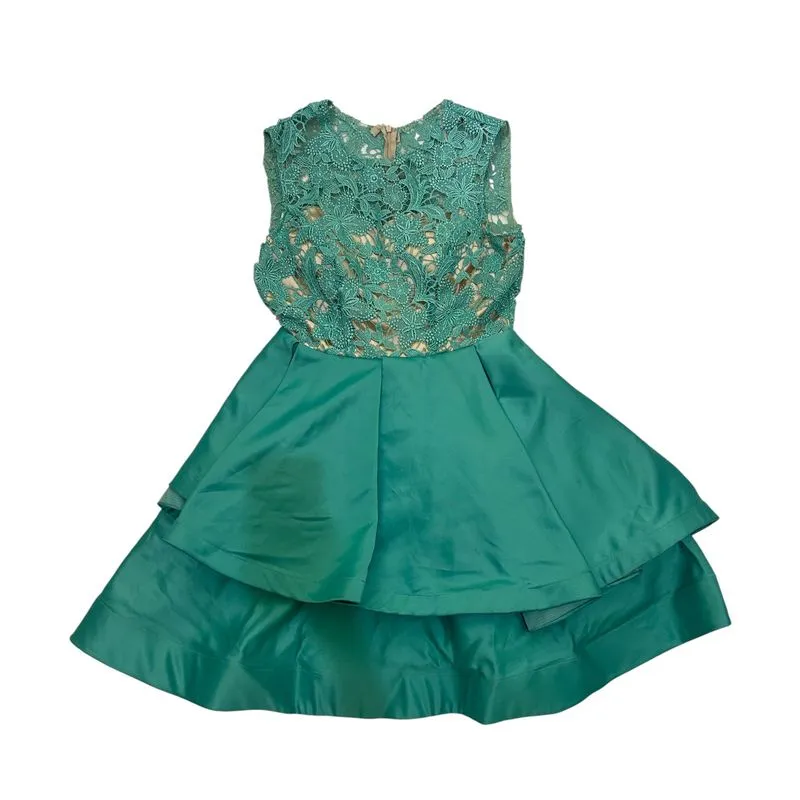 [NEW] Green Lace Dress S LD 80 LP 66 P 90 photo 1