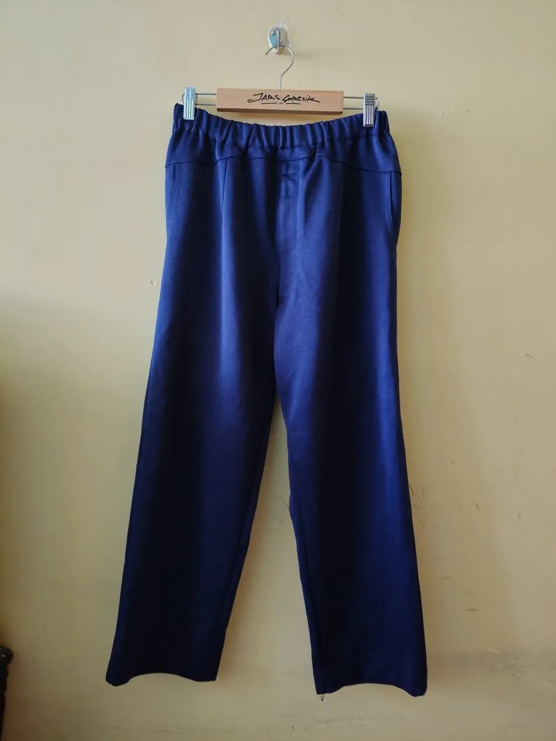 Kansai Fashion Men's Basic Navy Blue Straight Leg Pants 29 photo 1