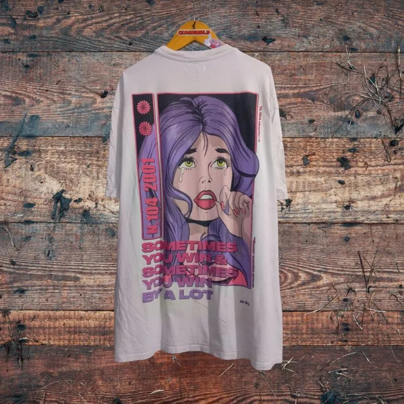 BERSHKA GRAPHIC ANIMETION GIRL BIG PRINT photo 1