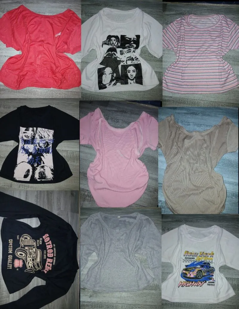 [9pcs] PRELOVED croptop  photo 1