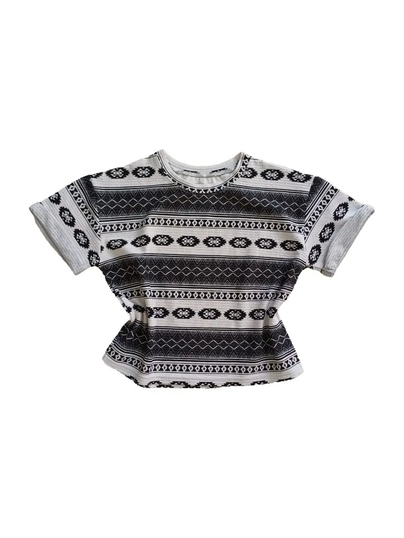 Crop Top Tribal Pattern photo 1