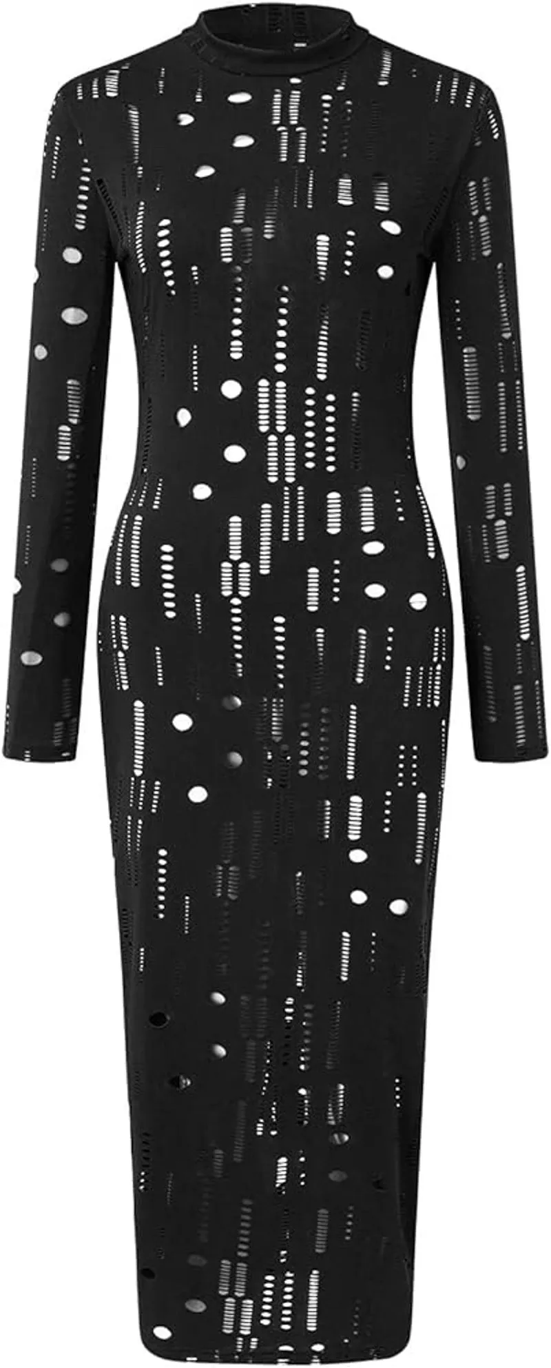 Shein Grunge Emo Wanita black photo 1