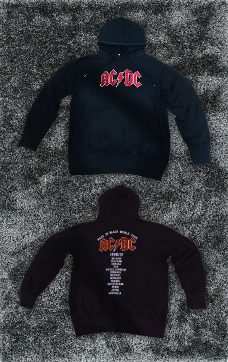 Hoodie AC⚡DC merk H&M photo 1