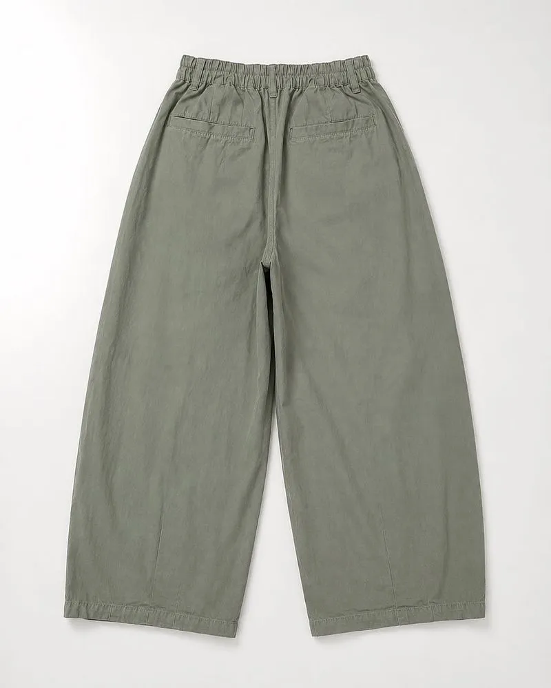 OMNES PLEATED SUPER WIDE BALLON LONG PANTS | CELANA PANJANG  photo 1