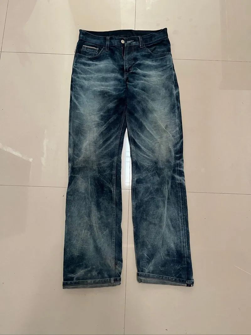 Custom denim selvedge 18oz sea wash photo 1