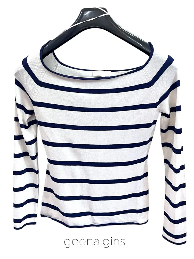 H&M SAILOR SABRINA TOP photo 1