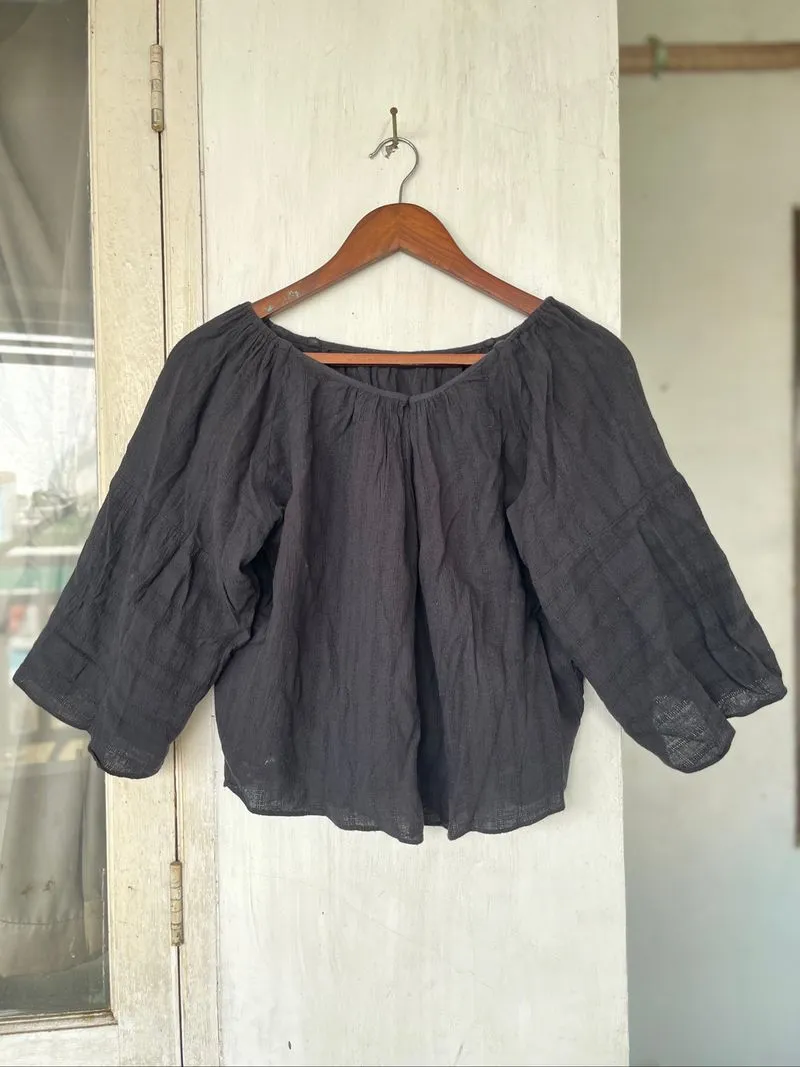 Top blouse linnen  photo 1
