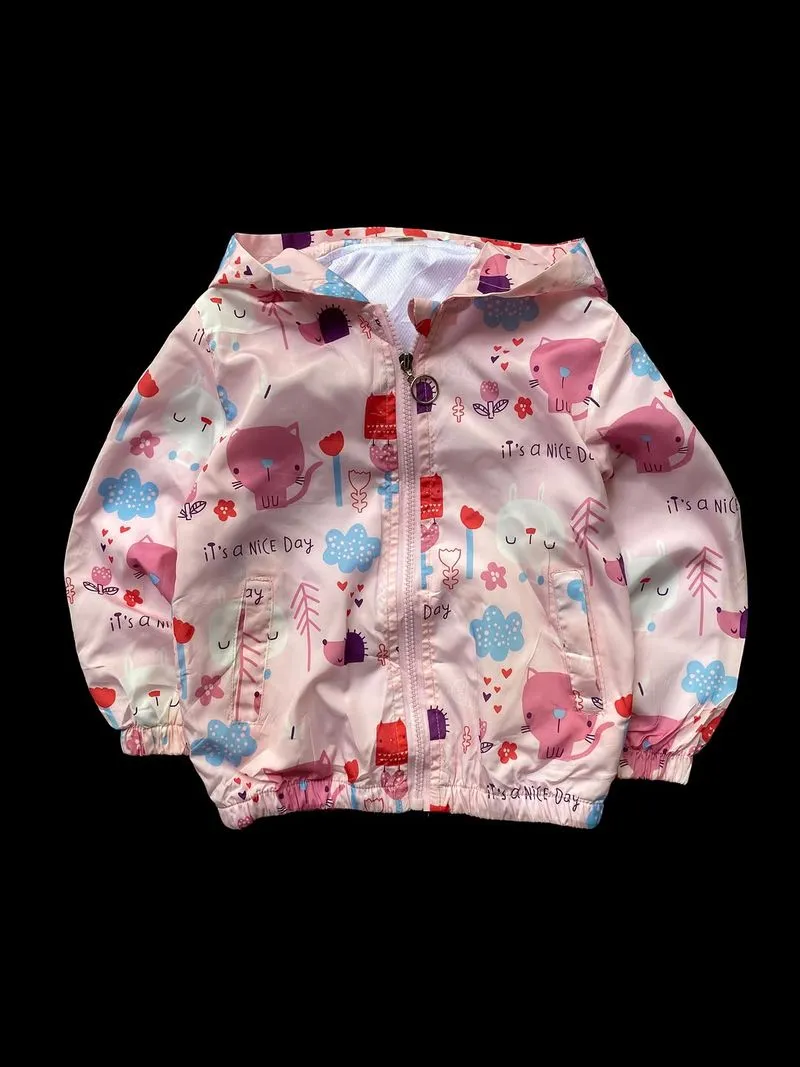CAT FULL PRINT KIDS JACKET | OUTERWEAR | BOCIL GEMOY photo 1