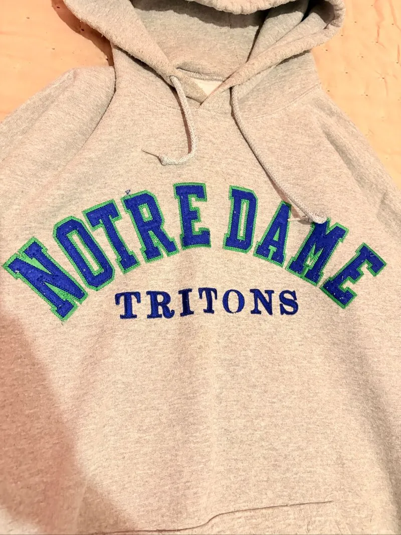Vintage Notre Dame Tritons Hoodie by Neff photo 1