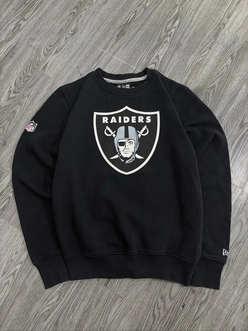 CREWNECK NEW ERA X NFL RAIDERS TEAM photo 1
