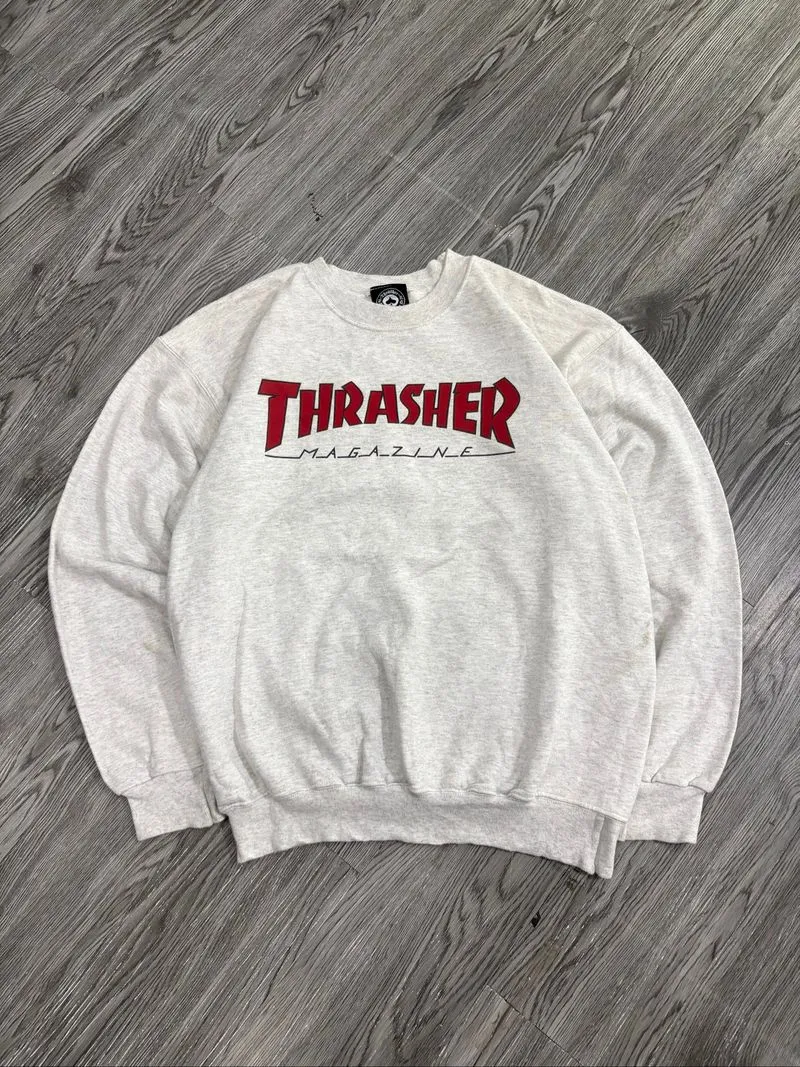 CREWNECK THRASHER MAGAZINE  photo 1