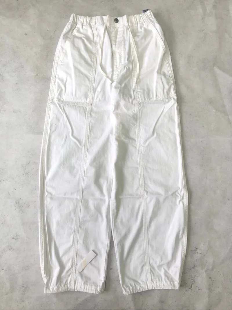 gu true white fatigue barrel pants  photo 1