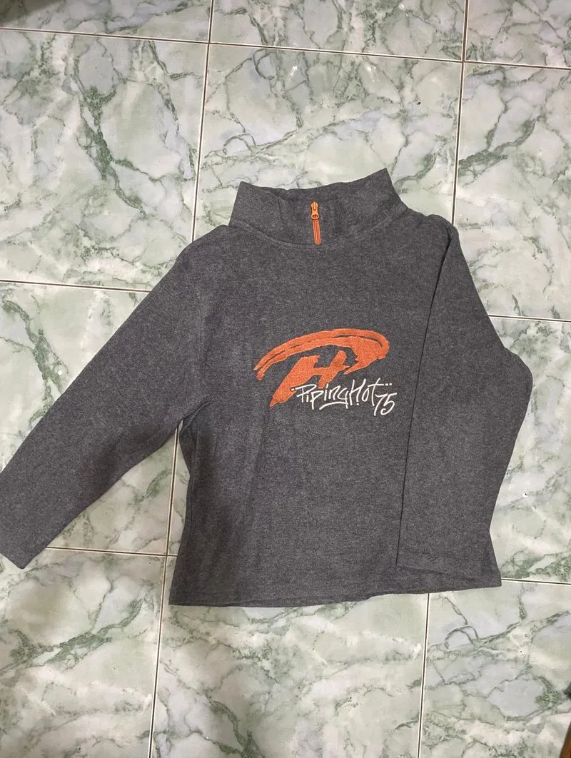 Streetwear Y2K T-shirt Pria gray photo 1