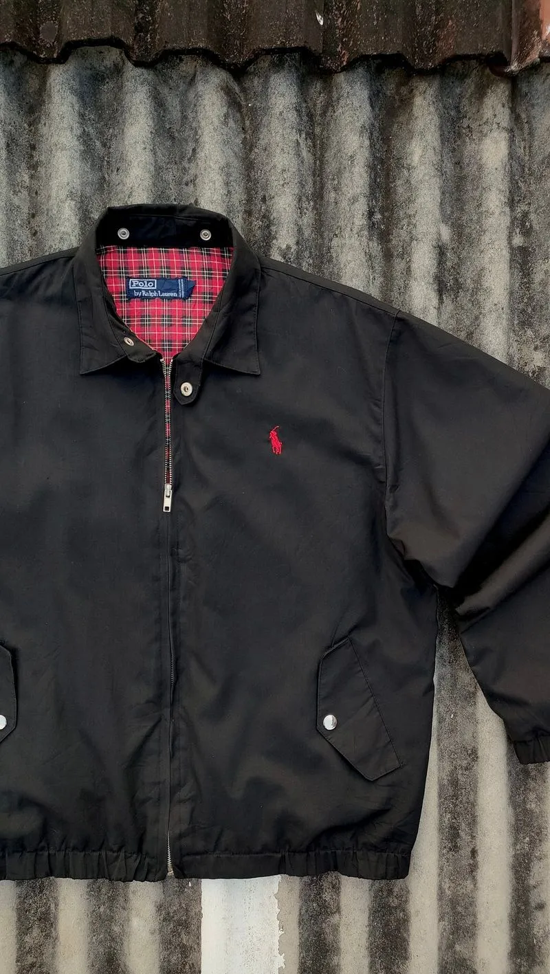 work jacket polo ralph lauren black photo 1