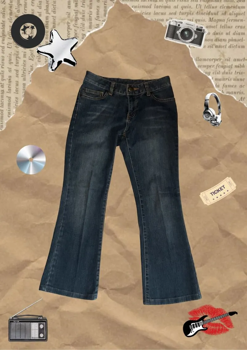 Bootcut Denim Jeans photo 1