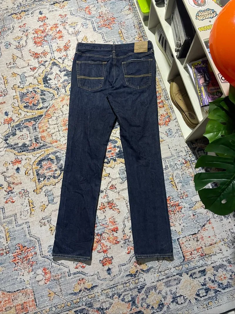 Denim Pants Abercrombie & Fitch Butterfly Bottom photo 1