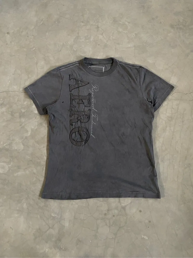 Y2k Grunge Emo Goth Archive Aeropostale Vkei Tee Big Logo photo 1