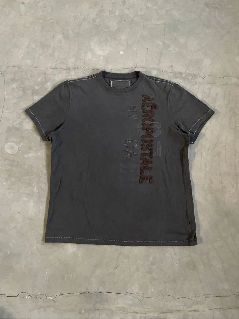 Y2k Grunge Emo Goth Archive Aeropostale Vkei Tee Big Logo photo 1