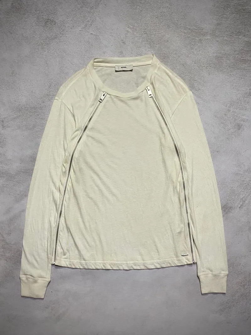 ݁ ݁ᛪ༙ Diesel multi zip long sleeve ᛪ༙ photo 1