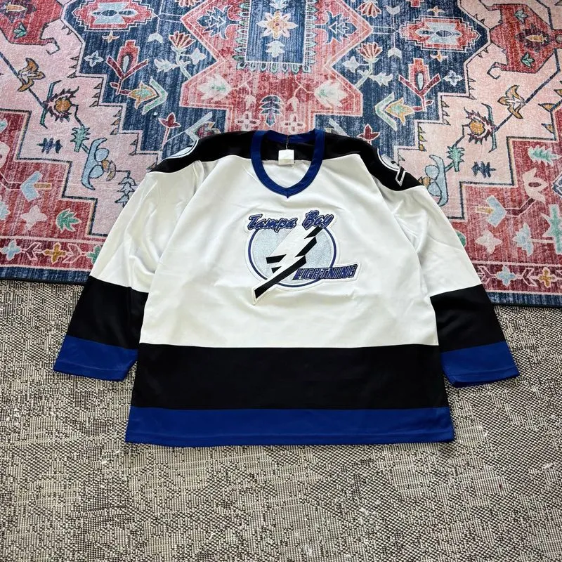 VINTAGE JERSEY HOCKEY CCM TAMPA BAY, size XL photo 1