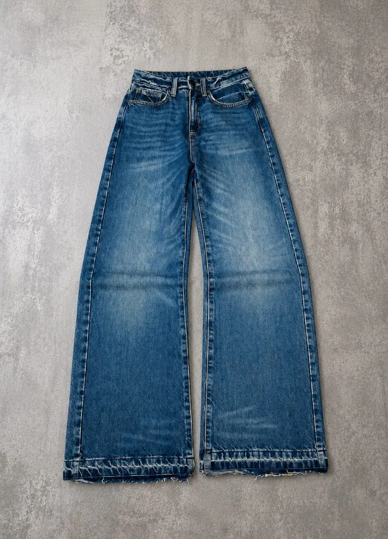 BAGGY BLUE JEANS UNISEX photo 1