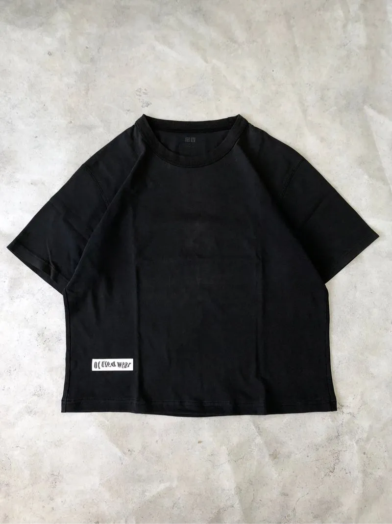 uniqlo u blank crop t-shirt photo 1