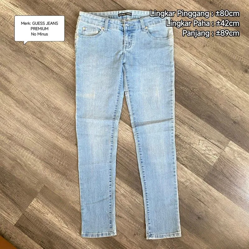 Preloved (Personal Used) Celana Panjang GUESS Jeans Denim photo 1