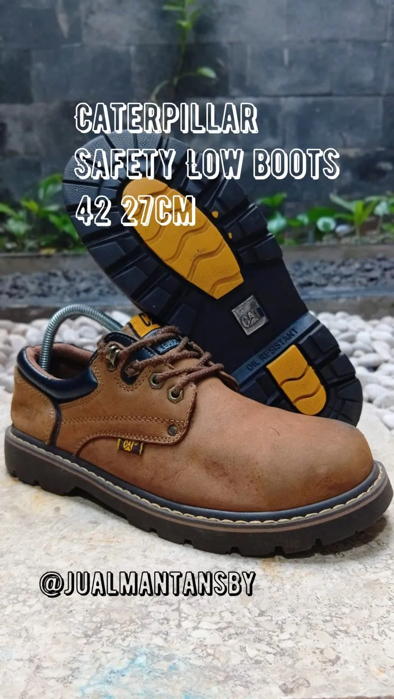 CATERPILLAR Steel Toe Safety Low Boot Made in China photo 1