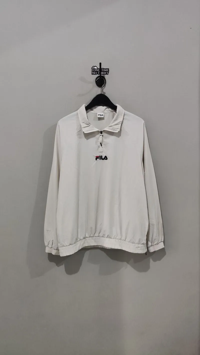 Fila Casual Windbreaker Pria white photo 1