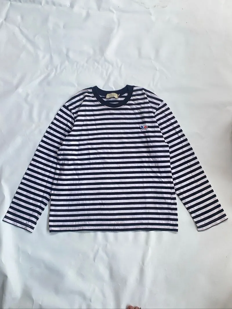 Maison Kitsune Longsleeve Striped photo 1