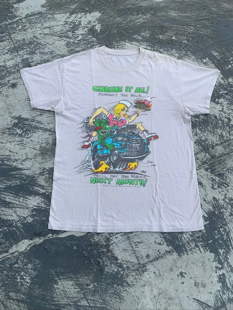 Rat Fink Racing Tee©️ 2011  Condition: Used Good co photo 1