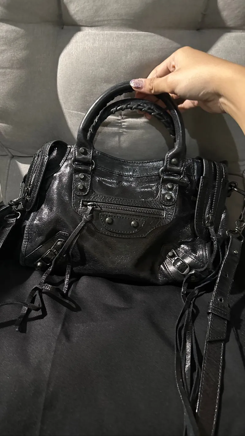Balenciaga Small City All Black photo 1