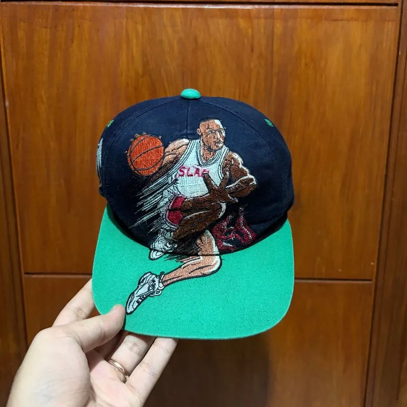 Topi vintage 90s tomhawk slam dunk snapback adjustable photo 1
