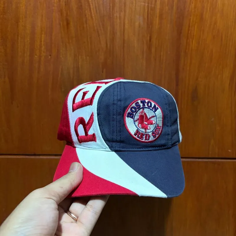 Topi vintage boston red sox twins enterprise photo 1